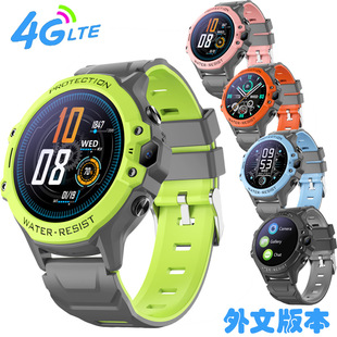 Cross-border round screen children's phone watch 4G phone video call GPS positioning K55H