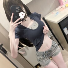衣服女款春季日系y2k两件文字T恤拼接短袖新款宅萌辣妹夏季修身百