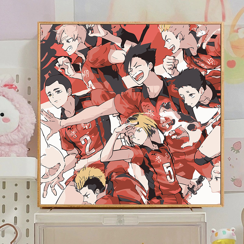 ズートピア diy デジタル油絵手描き着色ジュディニック周辺アクリル油絵メーカー卸売|undefined