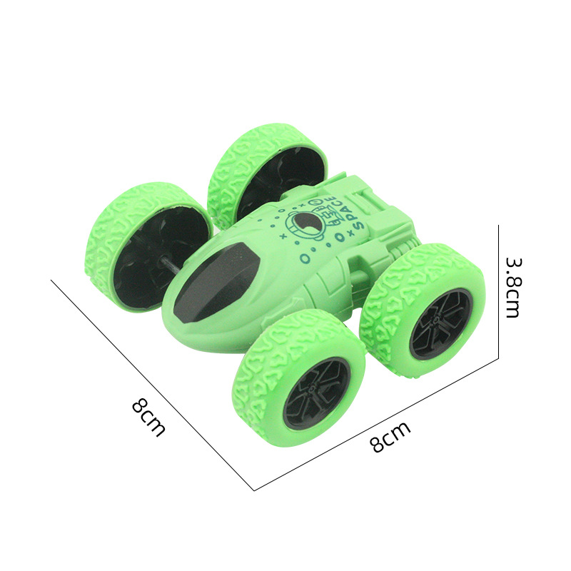 Juguete para niños tracción en las cuatro ruedas truco de inercia modelo de vehículo todoterreno niño juguete graffiti puesto de coche resistente a la caída al por mayor