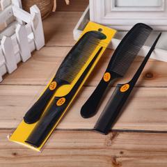 Set of 2 plastic long-tail comb hairdressing tool comb for wholesale, hair care gift comb