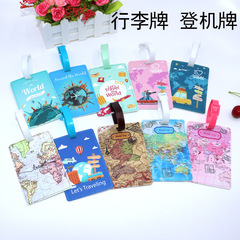 luggage tag luggage tag trolley bag luggage tag boarding pass luggage tag factory direct sales