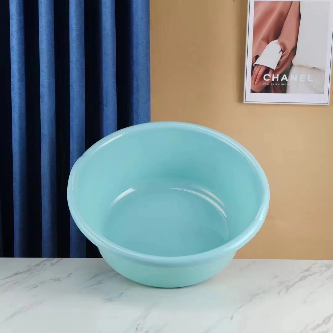 Thickened Large 60cm Plastic Basin for Home Use, Children's Bath Basin, Plastic Basin, Thickened Washbasin