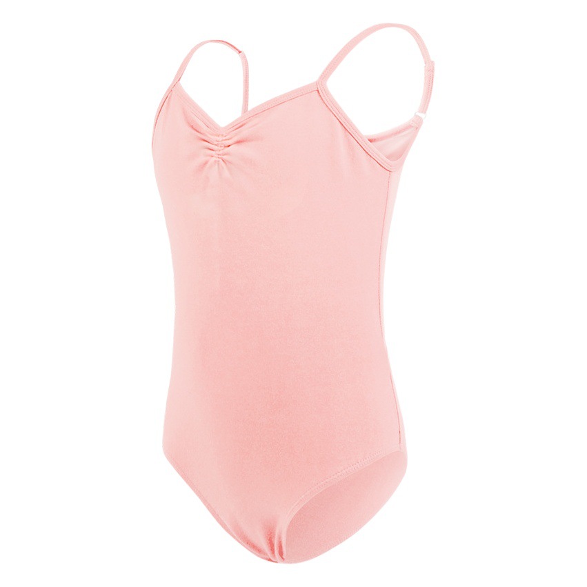 Ballet danza verano niños ropa de rendimiento Sling niñas mono malla costura cuerpo práctica ropa
