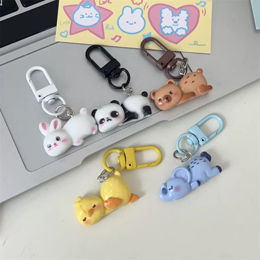 Cute cartoon keychain, pendant, accessory, Birthday gift