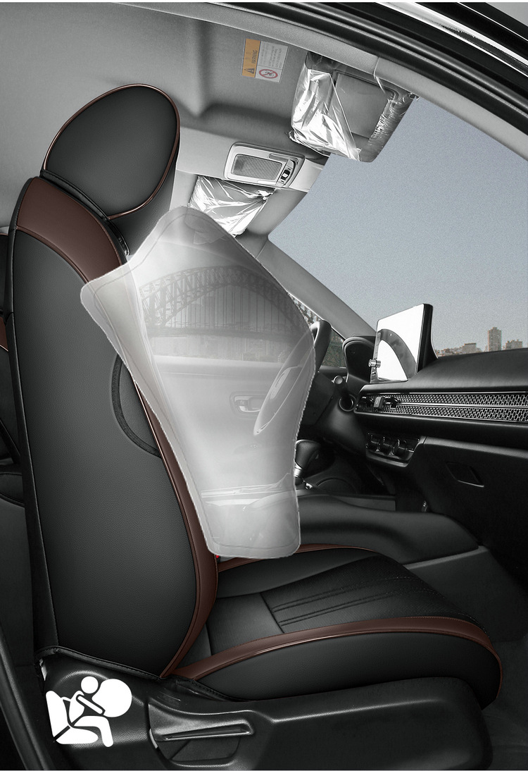 New Honda Hrv Special Seat Cover, Full Surround, All-Season Universal Car Seat Cushion, Full Leather Car Interior Accessories Seat Cover