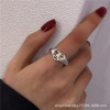 Ring hip-hop style for beloved, European style, internet celebrity, on index finger