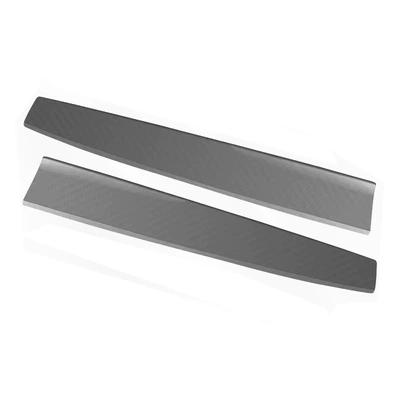 Şüşə kənarı xromları/moldingləri, trim door trim modification - model3y-central-control-trim-gray