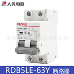 人民电器漏电保护器 RDB5LE-63Y 16A20A32A40A63A 2P漏电开关