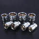 1/2 Dafei Chrome Vanadium Steel Hexagon Short Socket Mirror Socket Head Electric Wrench Socket Hexagon Socket 12.5mm