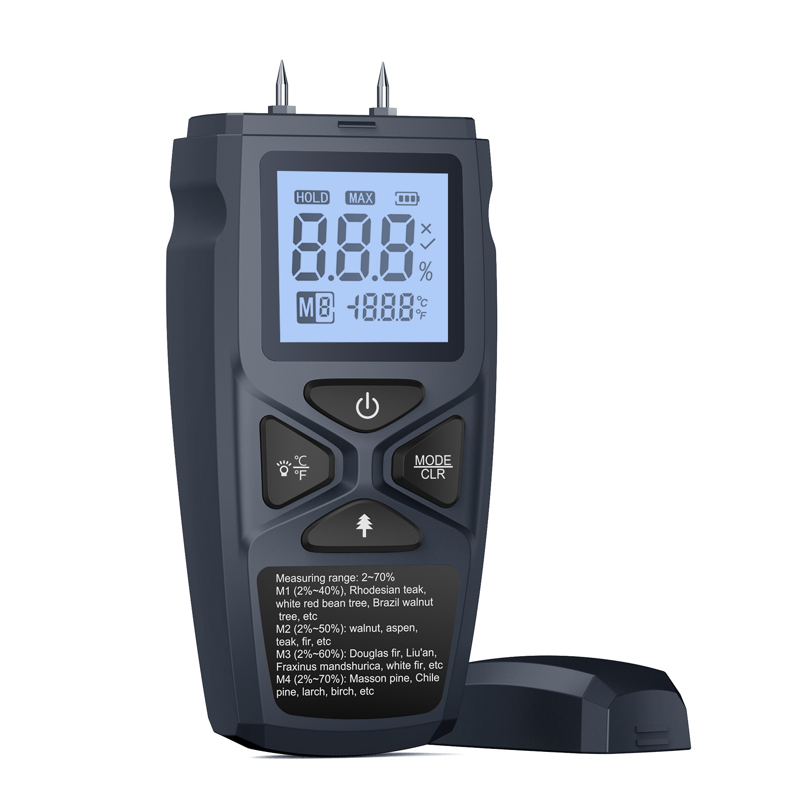 新款木材水分仪 数字水分仪 插针 水分仪MT02