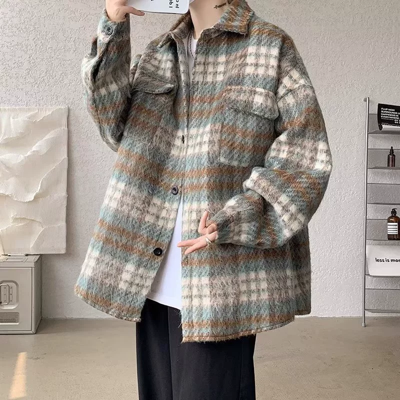 Осенняя куртка, американский стиль, oversize, стиль CHANEL