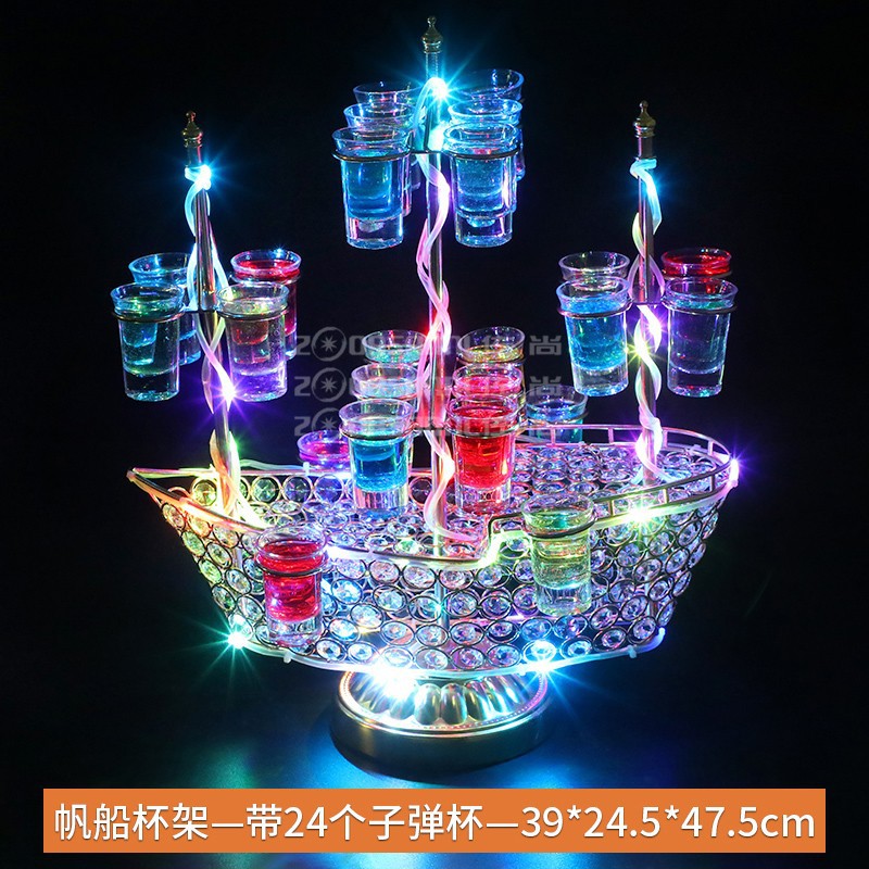 Portavasos de vela con copa