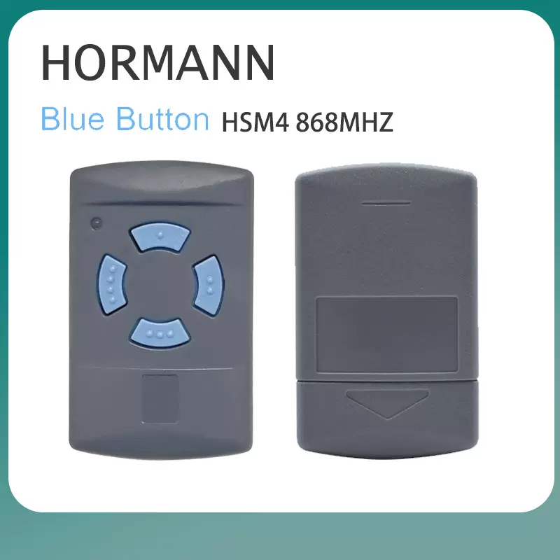 HORMANN HSM4 868 蓝色遥控控制按钮 868.35MHz 车库门遥控器