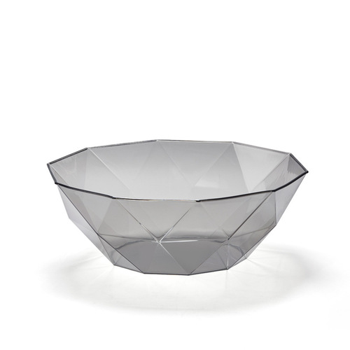 Nut plate high-end crystal fruit plate living room household dry fruit plate snacks plastic fruit plate fruit plate light luxury transparent