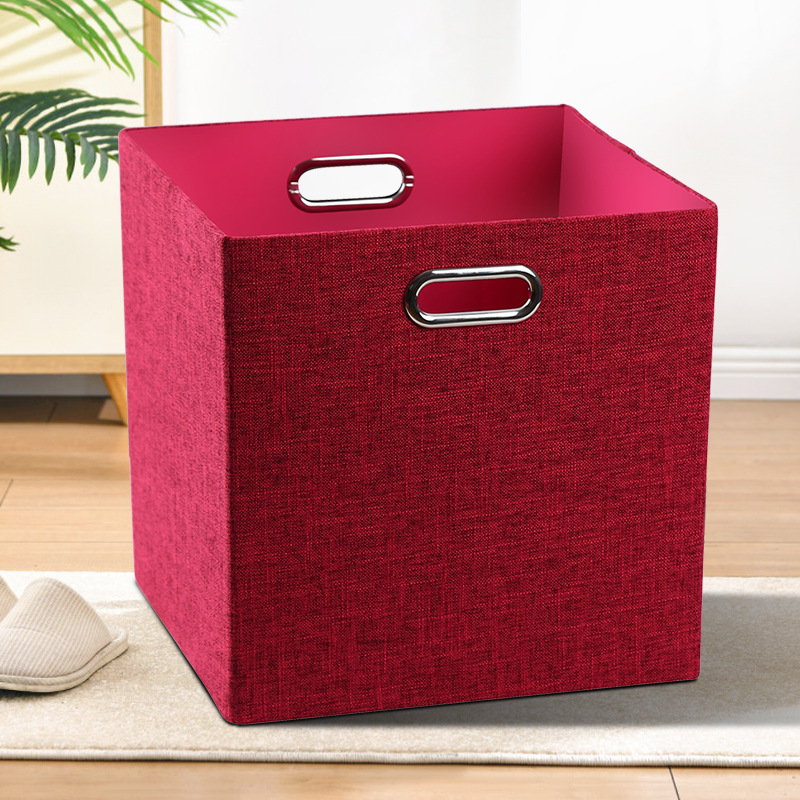 家用衣柜衣服收纳整理箱 折叠带轮储物箱 大号玩具杂物塑料收纳箱