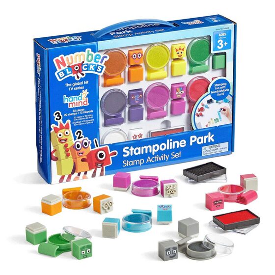 American NumberBlocks Digital Building Blocks Joint Seal Children's Seal Washable Safety Toys Educational