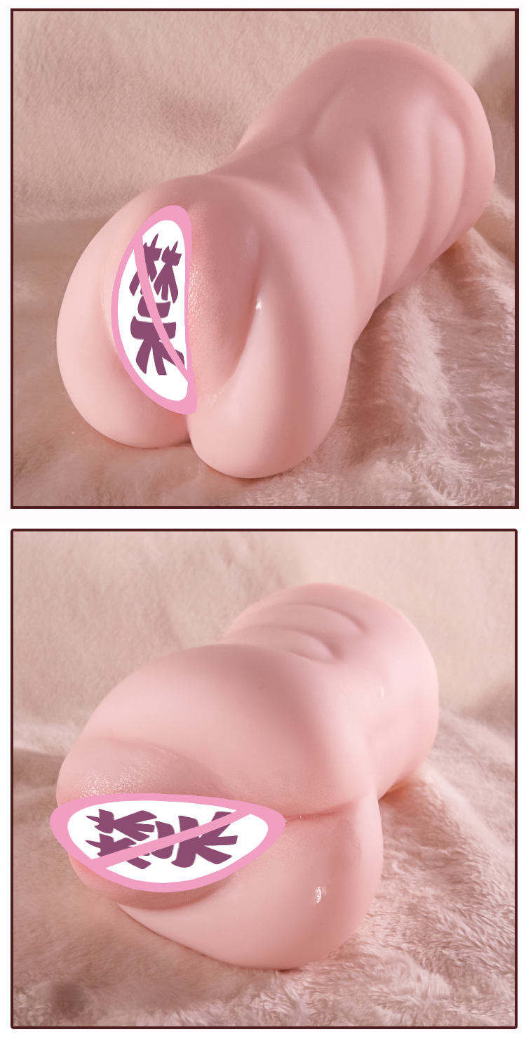 Jiuai Realistic Penis Cup Masturbator for Men, TPE Simulated Vaginal Channel, Manual Suction — detail image 19