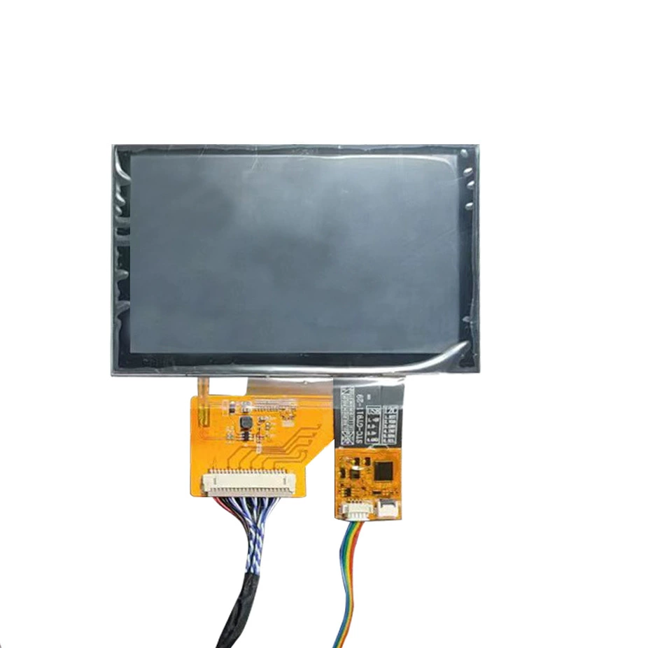 5-дюймовый ЖК-экран 800×480 20PIN LVDS DuPont интерфейс, Android-интерфейс, широкотемпературный, для бытового оборудования