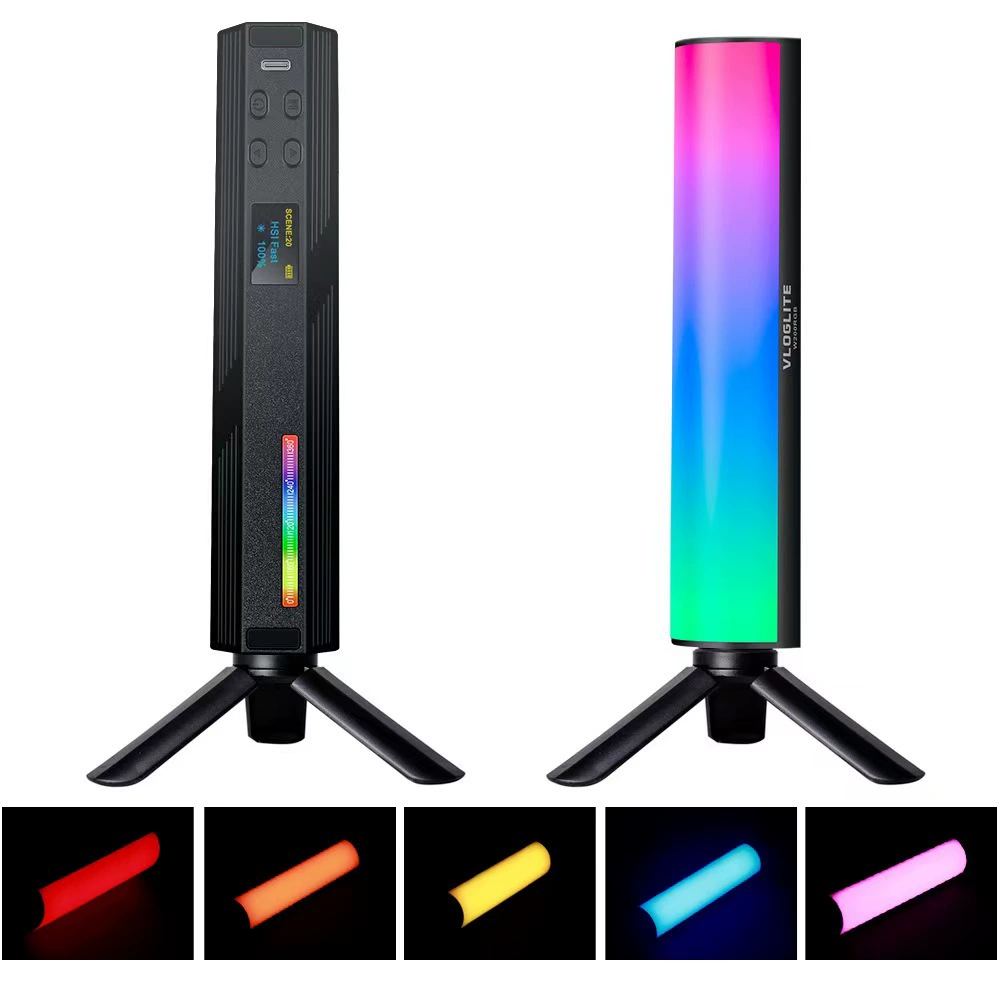 Заводская оптовая поставка W200RGB W150RGB светильник-ручка с подсветкой полного цвета для наружной фотографии, прямые трансляции