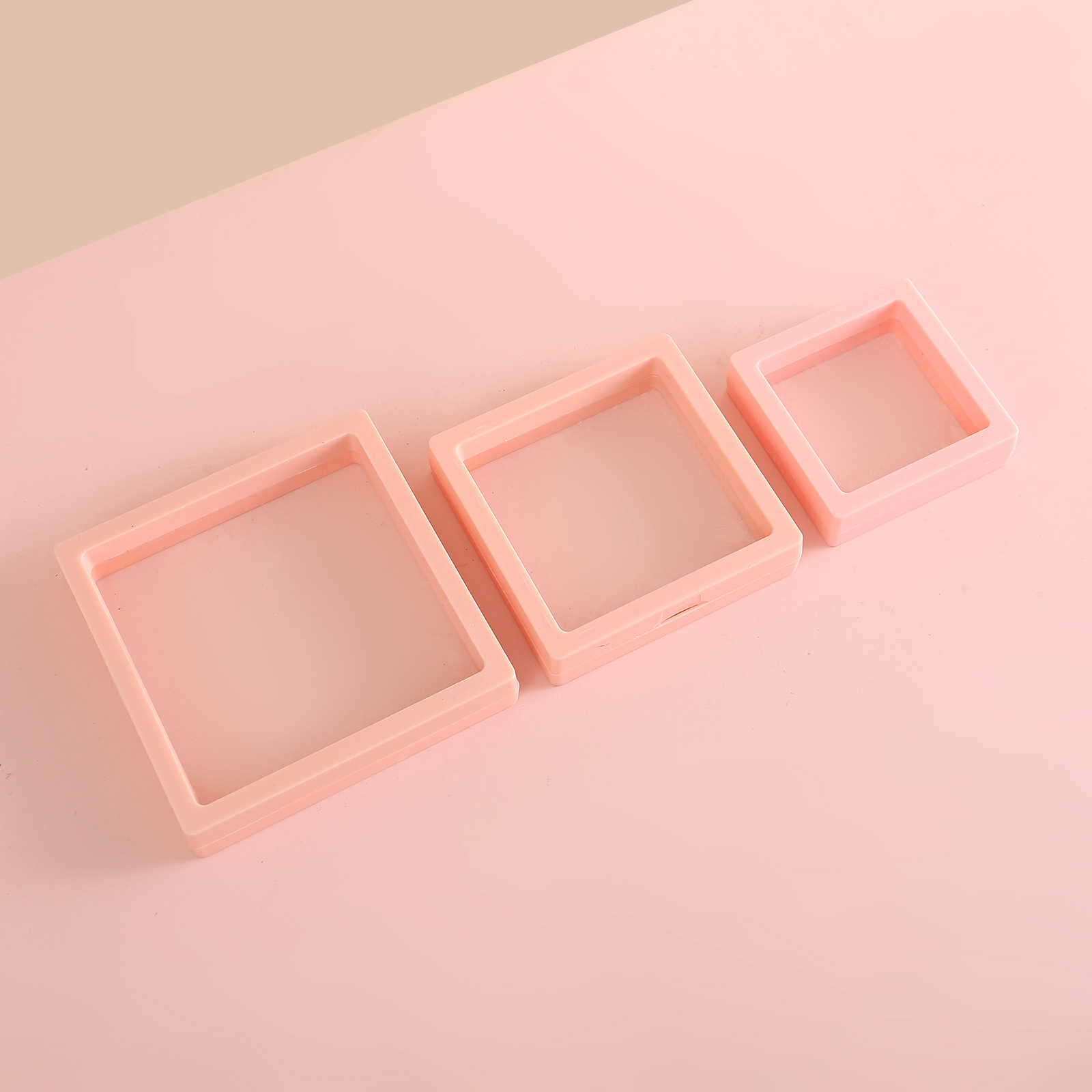 68g Weight Jewelry Boxes Classification 1 Piece Quantity Daily Occasion Plastic Material Solid Color Pattern Simple Style Style 1 Piece Plastic Simple Style Daily Solid Color Jewelry Boxes 13
