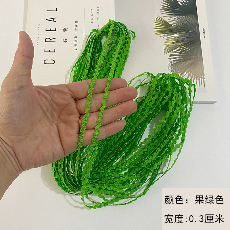 Frutas verdes 0.3CM / paquete 24m