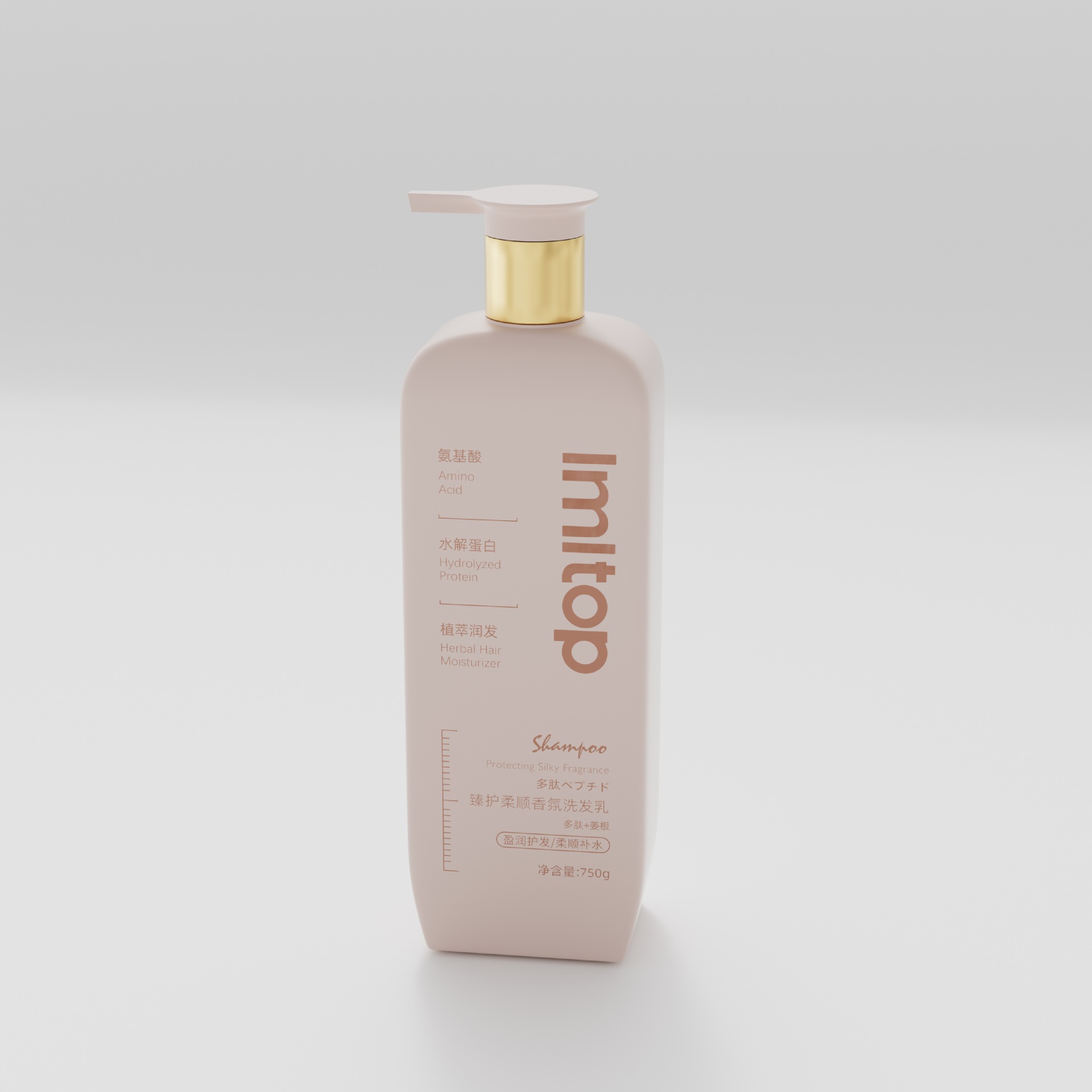 LMLTOP 750ml champú suave aromático acondicionador de cabello aminoácido agua serie de gel de baño