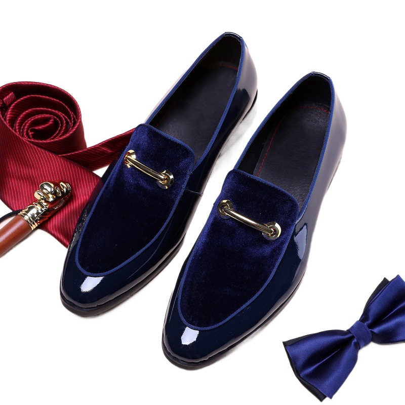 Zapatos formales de cuero para hombres zapatos de boda de lujo de moda de charol zapatos Oxford de estilo italiano de lujo para hombres