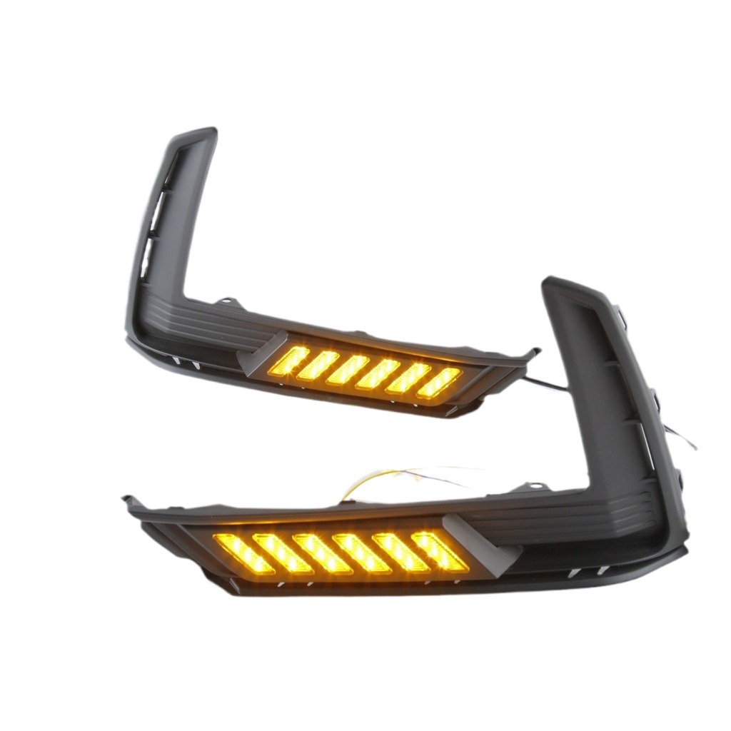 Adecuado para luces de circulación diurna Honda CRV 22/23/24, luces de circulación diurna crv, luces de parachoques delantero streamer de 3 colores