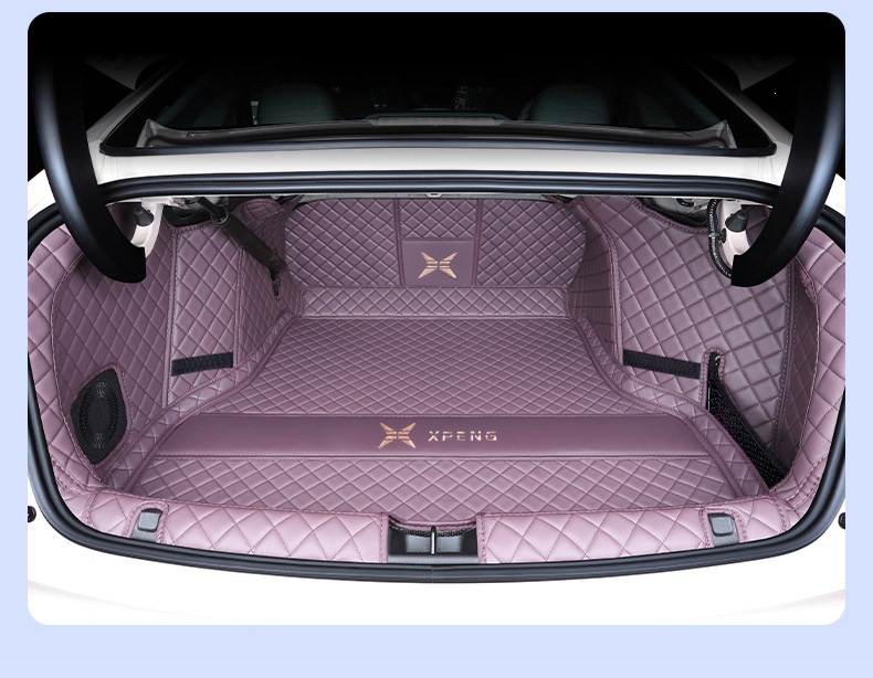Suitable for 2020-2026 models of the XPeng P7, P7i, P7+, full-coverage trunk mat, thickened and wear-resistant