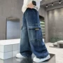 儿童宽松春秋款男孩工装裤