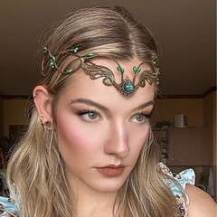 哥特cosplay手工发箍仙女女神派对舞会发箍头箍派对哥特装扮头饰