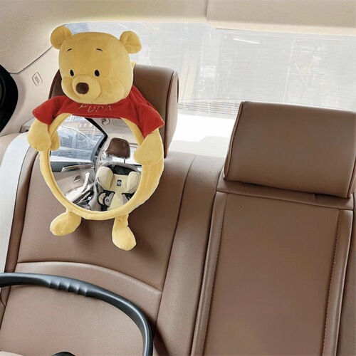 ins car baby safety seat rear view mirror car baby interior viewing mirror baby cognitive mirror