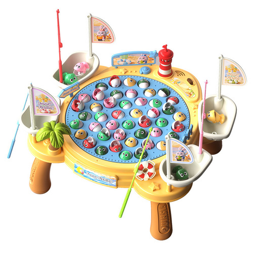 Baby Electric Magnetic Fishing Toy for Children 1-2 Years Old, 3 Educational for Kids, 2.5 Weeks, 3 for Boys, 6 for Girls, Early Childhood Education