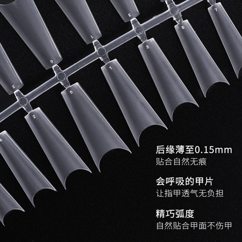 Película de uñas salón de uñas especial ultrafino pulido sin costuras-gratis película de uñas falsa película de uñas herramienta de extensión portátil al por mayor