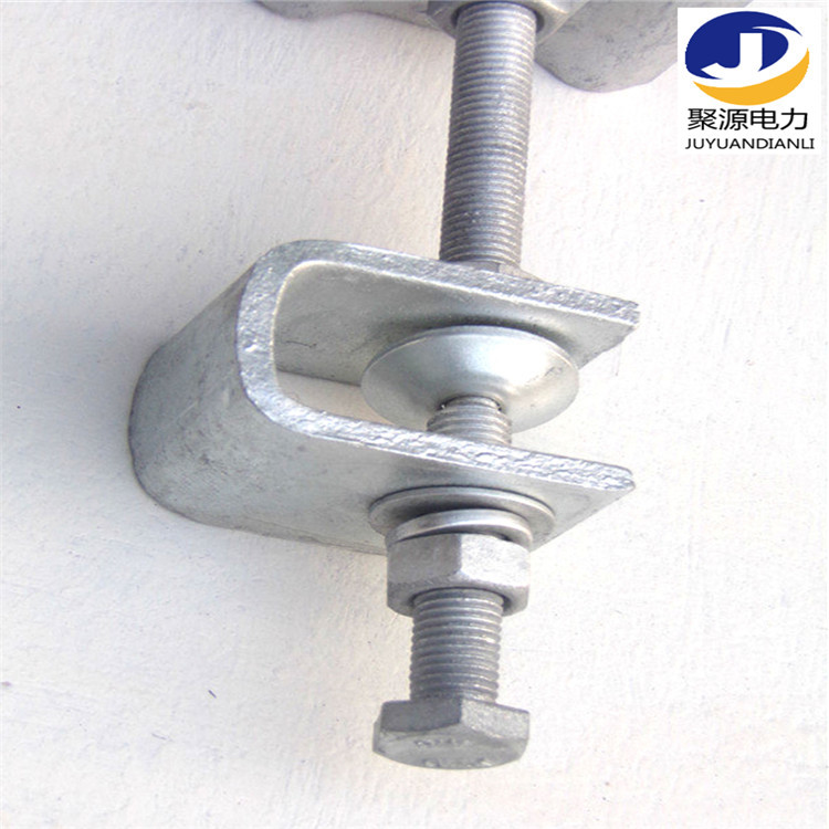 铁塔用光缆固定线夹防晃动引下线夹卡具电力光缆金具厂家供应