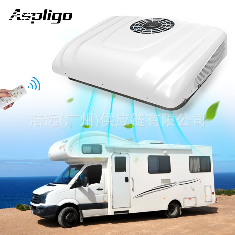 Aspligo Parking Air Conditioner 12V 24V Electric Inverter Truck RV