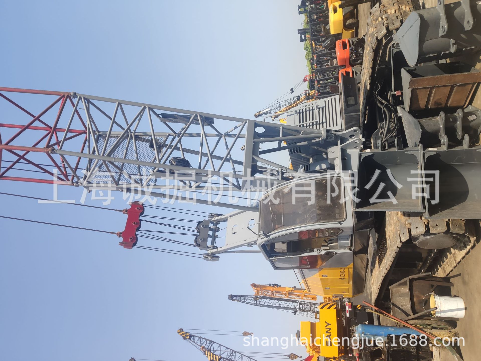 二手住友50吨履带吊 日立  徐工  三一50吨履带吊