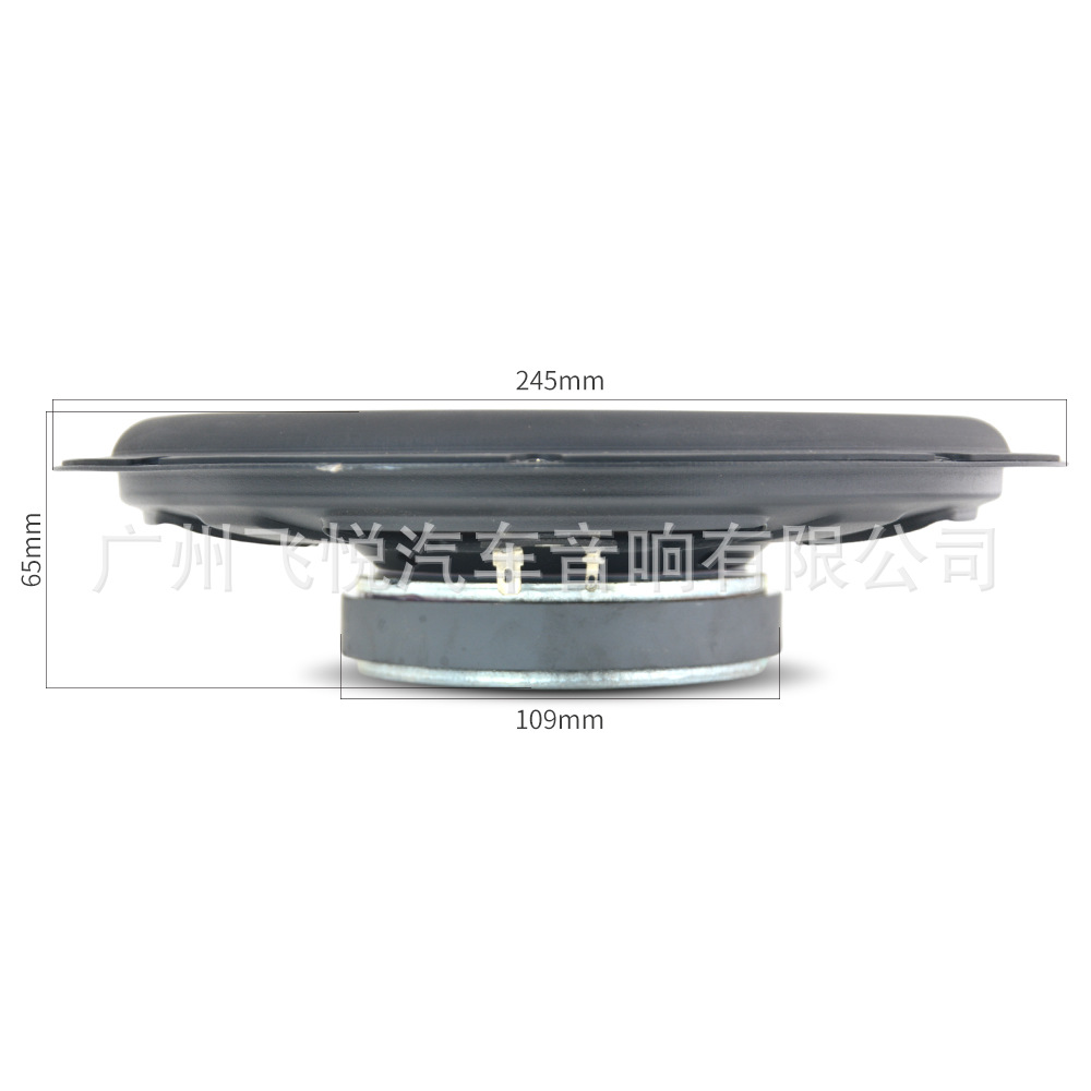 Cross-border hot-selling car bass horn 8 inch 10 inch 600W high-power subwoofer modified pure bass horn