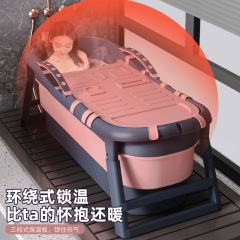 Folding Bathtub Hot Tub Home Adult Extra Large Shower Tub Insulated Hot Tub Manufacturer Wholesale