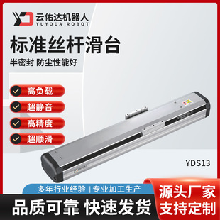 Yds13 High-Precision Semi-Enclosed Electric Slide Module Ball Dust-Free Standard Screw Slide Servo Motor