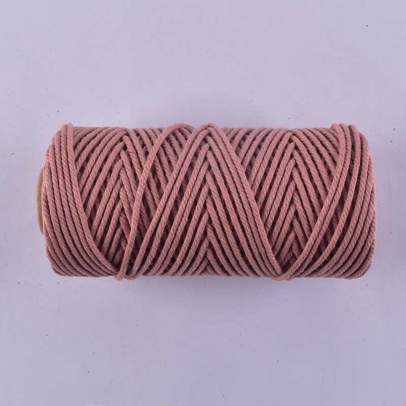 3mm100 미터 가죽 핑크