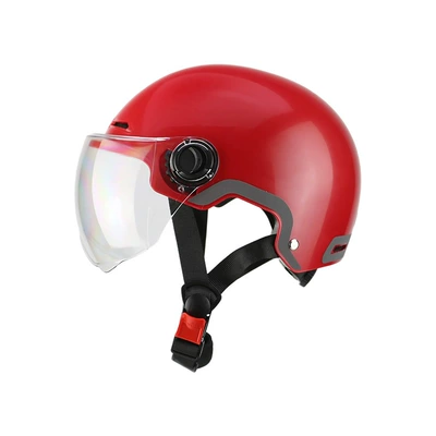 Motosiklet kaskı (dəbilqə) – passenger helmet red four seasons