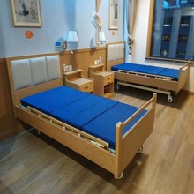 养老院用床木质养老床手动两功能老人疗养院用床适老家具