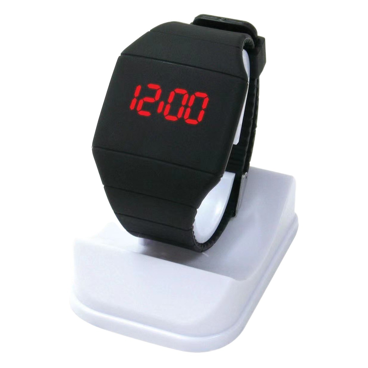 Comercio exterior Venta caliente deportes de silicona reloj electrónico nueva moda tendencia deportes ledwatch estudiante pulsera reloj