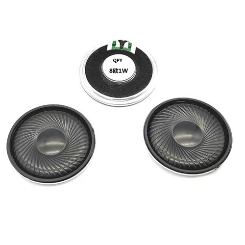 Supply 40mm speaker speaker, Mylar iron shell, magnetic round 8 Euro, 1W2w waterproof ultra-thin alarm clock speaker