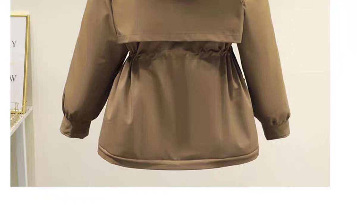 Women's Clothing Plush and thickened parka short loose large size down cotton coat autumn and winter Korean style hooded casual cotton jacket_voghion.com