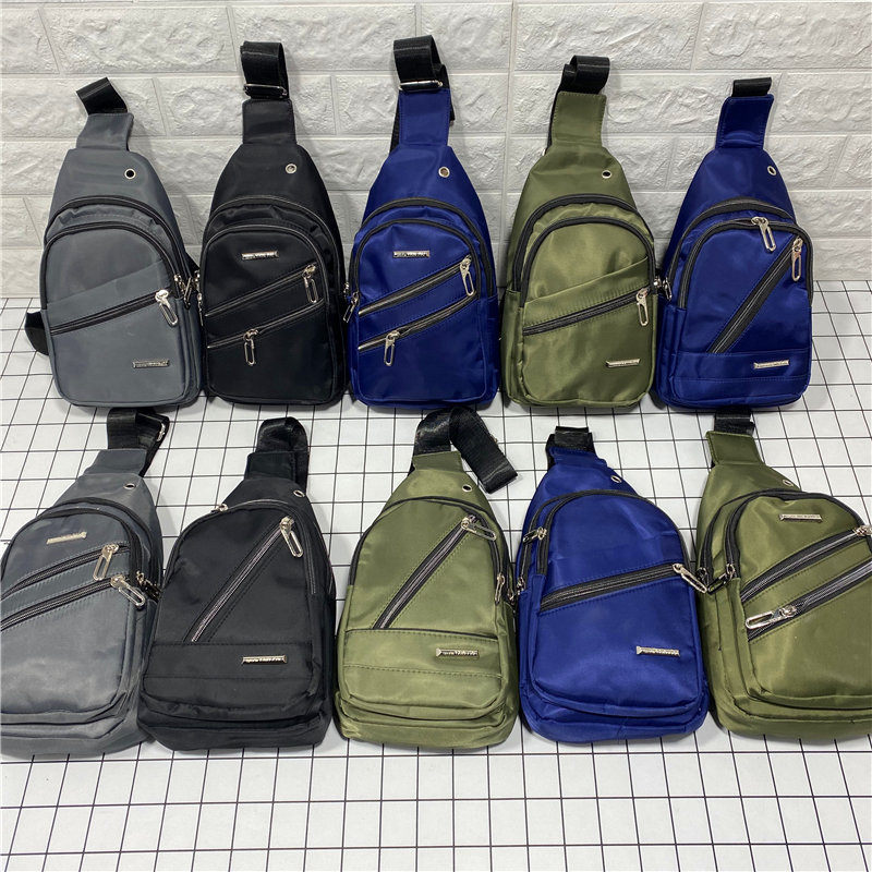 休闲胸包 单肩挎包 18*31cm 防水牛津布胸包 跨境货源 地摊休闲包|ms