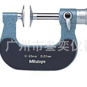 日本三丰Mitutoyo原装正品123-102机械式/323-250数显盘型千分尺