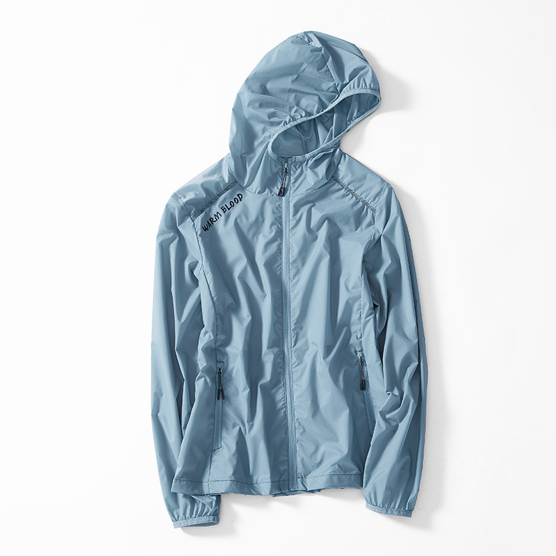 Ropa de protección solar para exteriores LOGO personalizada, ropa de piel ligera y transpirable, chaqueta de protección solar deportiva para hombres, ropa de protección solar para mujeres
